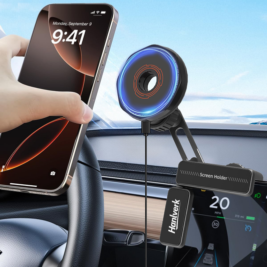 Adjustable Screen Clip Phone Holder Mount for Thin Screen Types