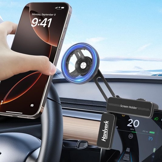 Adjustable Screen Clip Phone Mount for Thin Screen Types