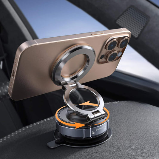 Enhanced Vacuum Suction Magnetic Car Phone Holder - Hanlverk